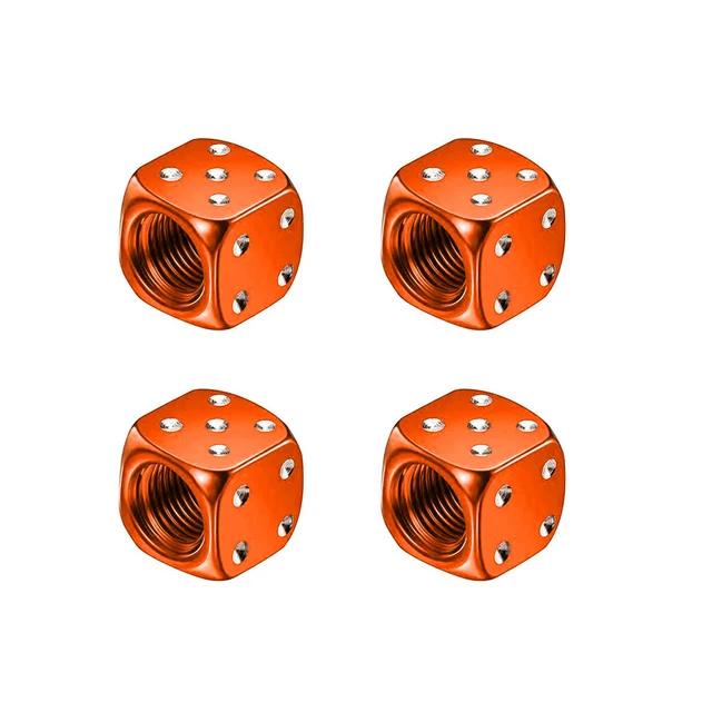 4Pcs Dice Style Tire Valve Stem Caps for Cars Motorcycles Bicycle Aluminum Alloy Nipple Caps Tyre Air Valve Dustproof Wheel Caps
4Pcs Dice Style Tire Valve Stem Caps for Cars Motorcycles Bicycle Aluminum Alloy Nipple Caps Tyre Air Valve Dustproof Wheel Caps