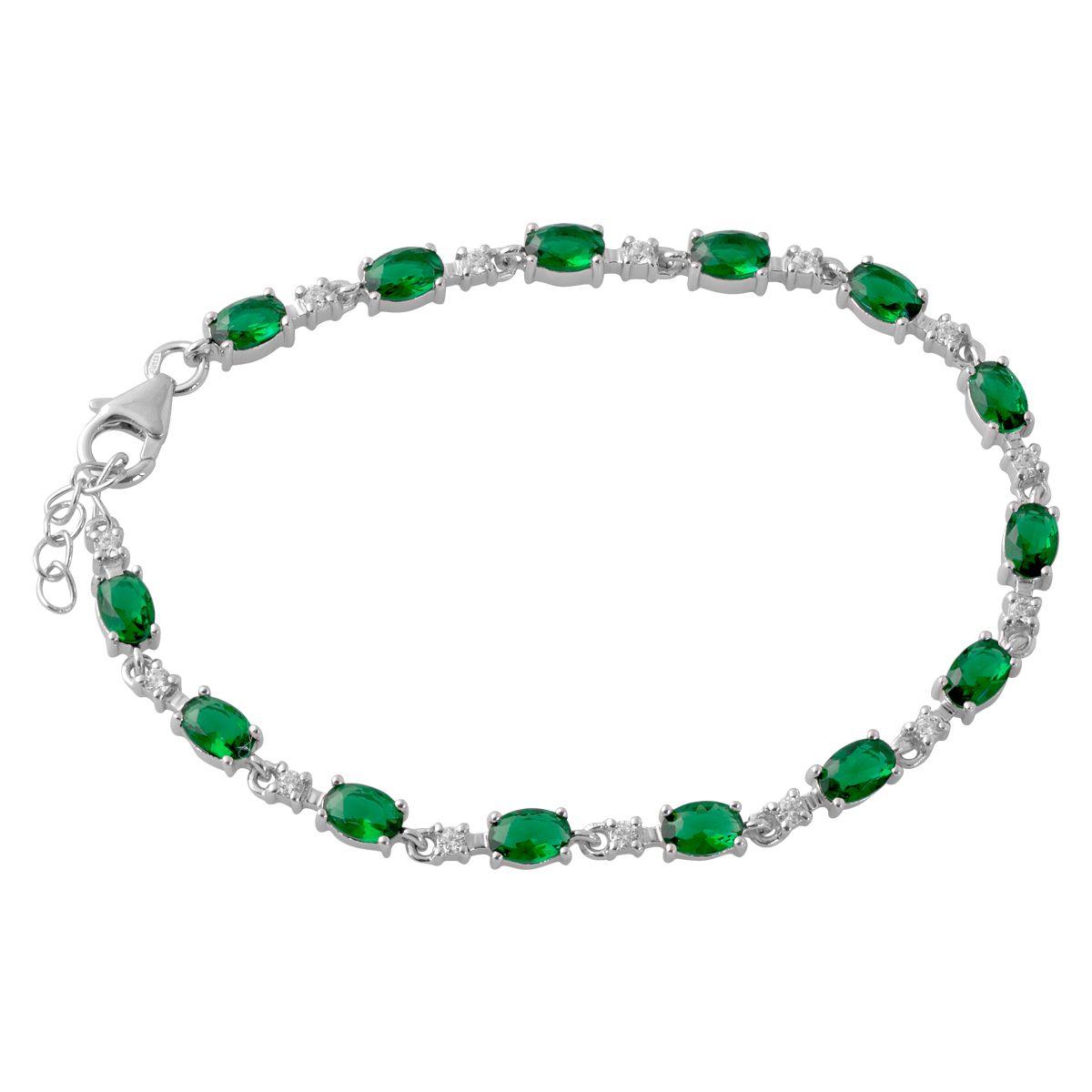 Серебряный браслет с изумрудом nano 5.33ct, вес изделия 7,19 гр (1513682) 17-20cm смарагдовий
Серебряный браслет с изумрудом nano 5.33ct, вес изделия 7,19 гр (1513682) 17-20cm смарагдовий