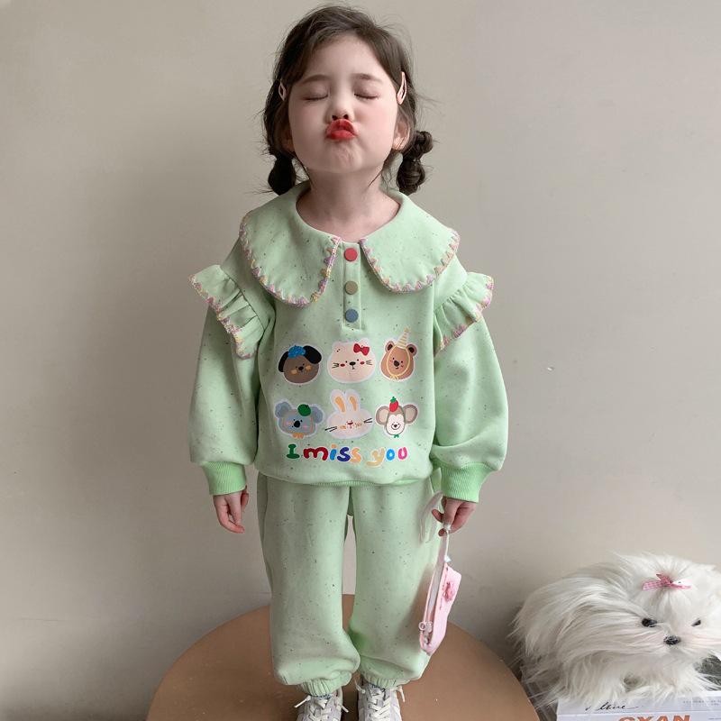 Meng Tang Tang 2026 Girls Cartoon Lace Hoodie Spring Set 90 cm зелений
Meng Tang Tang 2026 Girls Cartoon Lace Hoodie Spring Set 90 cm зелений