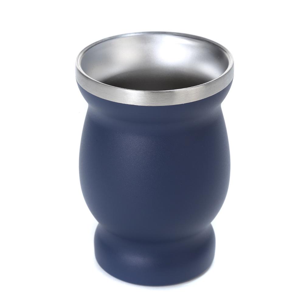 Stylish 8oz 304 Stainless Steel Mate Cup: Double Wall Insulated Tea Gourd with Straw 8oz - With Straw
Stylish 8oz 304 Stainless Steel Mate Cup: Double Wall Insulated Tea Gourd with Straw 8oz - With Straw