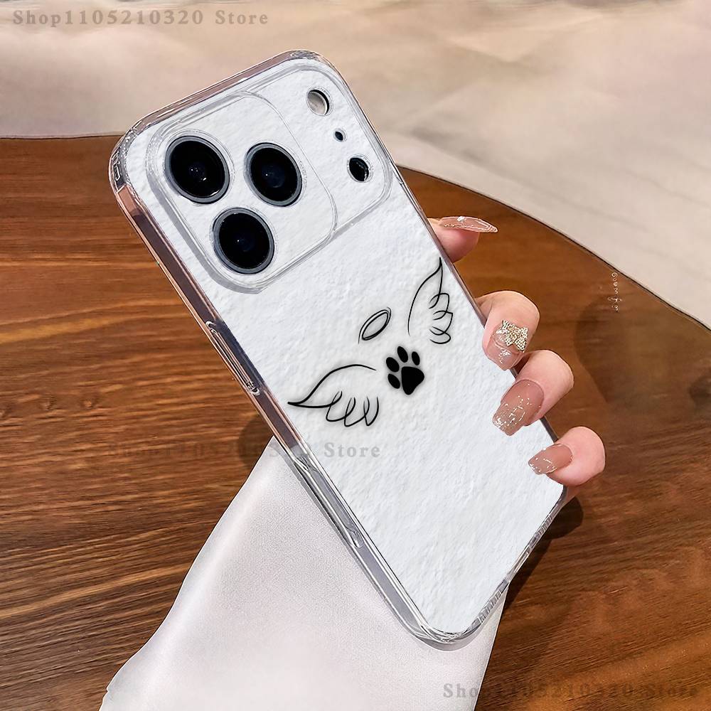Pet paw prints Phone Case For iPhone 17,16,15,14,13,12,11 Pro,Max,Plus,XR,Mini,E Clear Full-coverage Soft Cover iPhone15PROMAX
Pet paw prints Phone Case For iPhone 17,16,15,14,13,12,11 Pro,Max,Plus,XR,Mini,E Clear Full-coverage Soft Cover iPhone15PROMAX