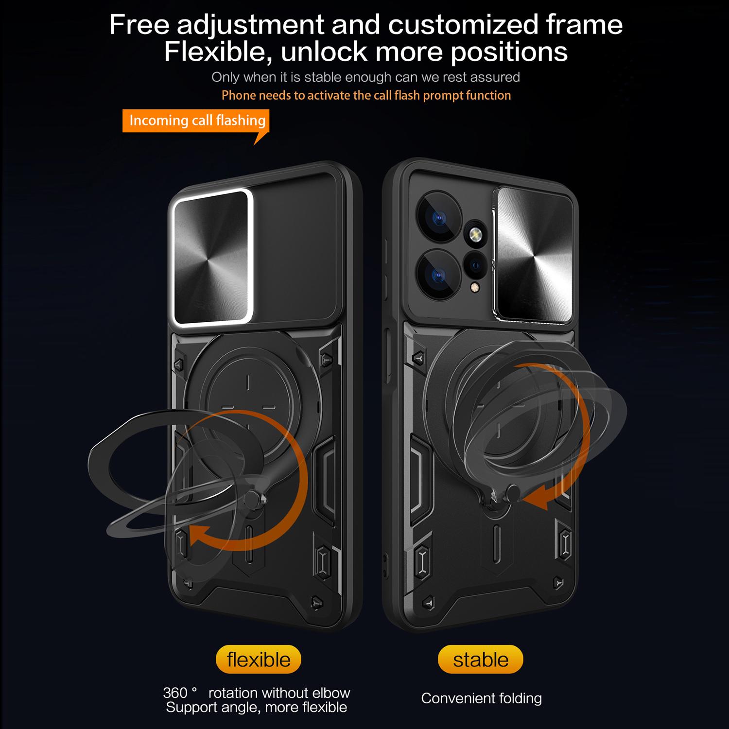 For Xiaomi Redmi Note 12 4G Slide Camera Guard Phone Case PC+TPU Cover with Rotating Kickstand Black
For Xiaomi Redmi Note 12 4G Slide Camera Guard Phone Case PC+TPU Cover with Rotating Kickstand Black