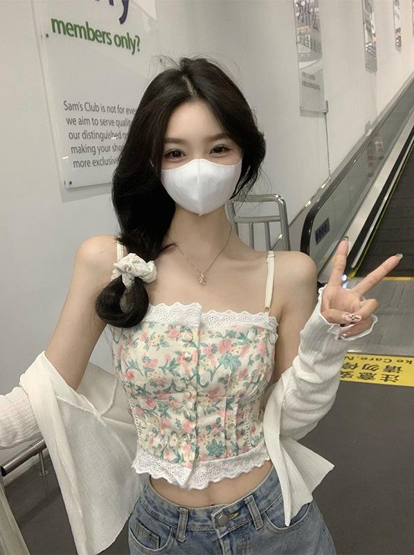 Plus Size Retro Floral Lace Camisole Tank Top for Women - Summer Strapless Outerwear 3XL (77-86 kg)
Plus Size Retro Floral Lace Camisole Tank Top for Women - Summer Strapless Outerwear 3XL (77-86 kg)