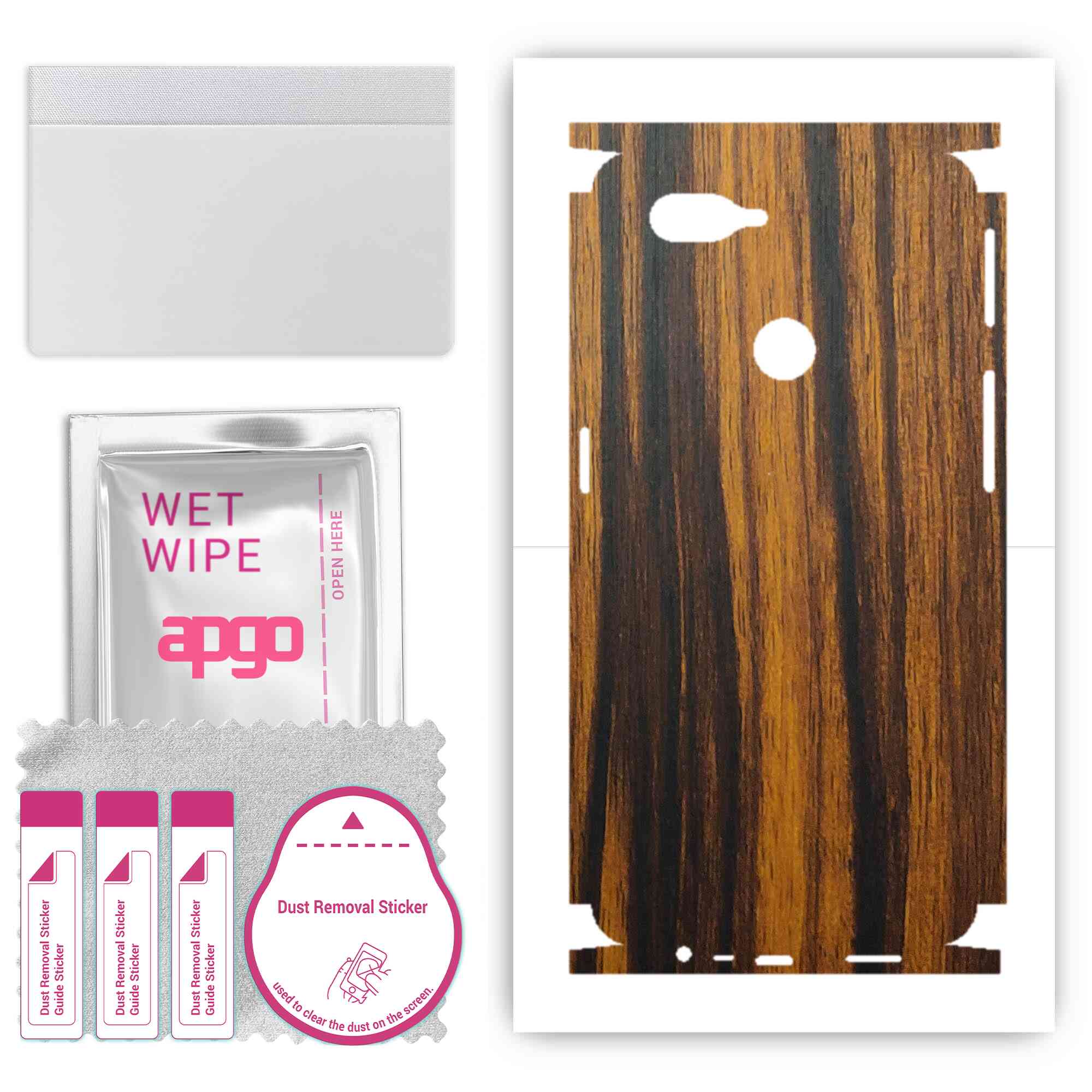 apgo Protective Skin Sticker for the back+sides compatible with Oppo A12, Full Wrap Film, Foil, Vinyl - Pattern Tigerwood
apgo Protective Skin Sticker for the back+sides compatible with Oppo A12, Full Wrap Film, Foil, Vinyl - Pattern Tigerwood