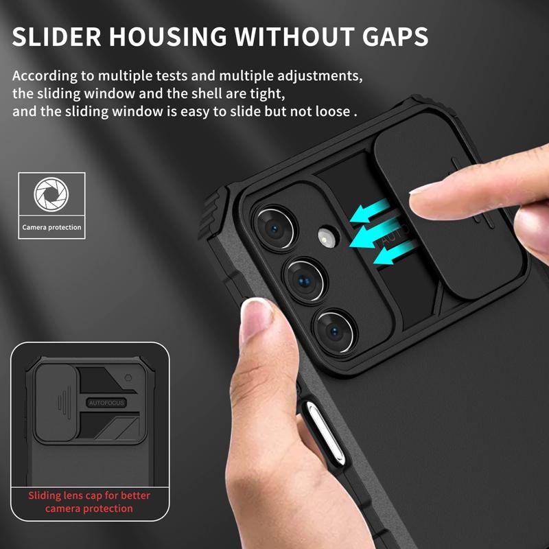 For Samsung Galaxy A15 Case Shockproof Armor Slide Camera Protect Phone Cases For Galaxy A15 A 15 Stand Holder Cover Samsung A15 темно-зелений колір
For Samsung Galaxy A15 Case Shockproof Armor Slide Camera Protect Phone Cases For Galaxy A15 A 15 Stand Holder Cover Samsung A15 темно-зелений колір