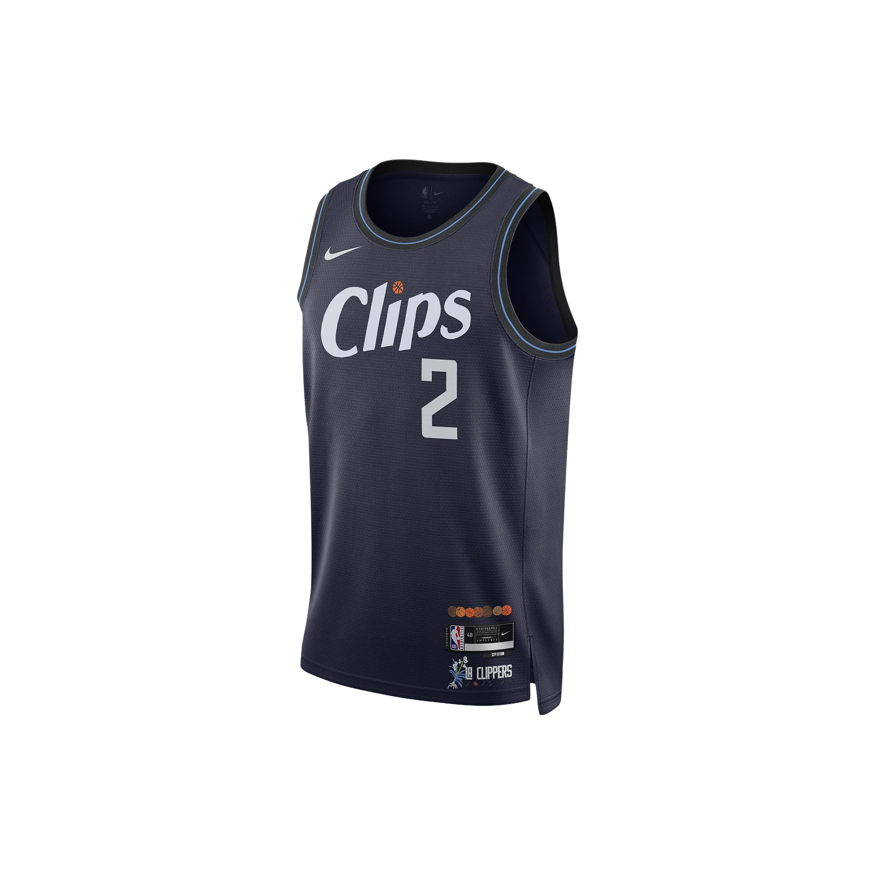 Nike Basketball Jersey City Edition 2023/24 Season, Los Angeles Clippers, Kawhi Leonard Size 2 Men s Marine Blue DX8505-420 XXL
Nike Basketball Jersey City Edition 2023/24 Season, Los Angeles Clippers, Kawhi Leonard Size 2 Men s Marine Blue DX8505-420 XXL