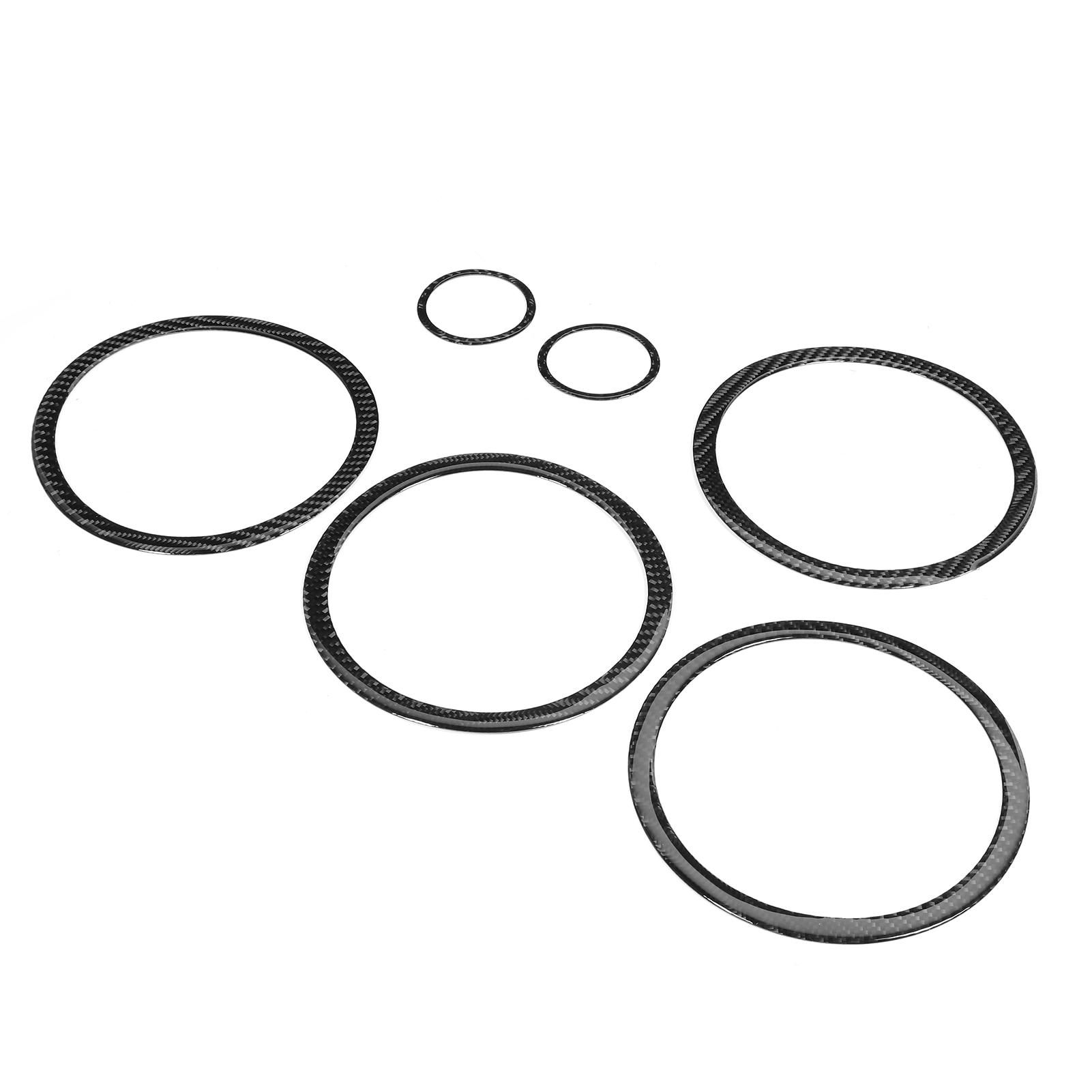 6Pcs Car Inside Door Speaker Cover Horn Trim Carbon Fiber Decor Fit for RAV4 2006‑2012
6Pcs Car Inside Door Speaker Cover Horn Trim Carbon Fiber Decor Fit for RAV4 2006‑2012