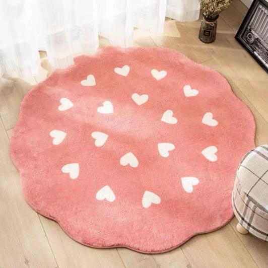 Round Carpet Cartoon Cute Carpet Living Room Sofa Round Floor Mat Clothing and Hat Room Dressing Table Mat 59*59 cm
Round Carpet Cartoon Cute Carpet Living Room Sofa Round Floor Mat Clothing and Hat Room Dressing Table Mat 59*59 cm