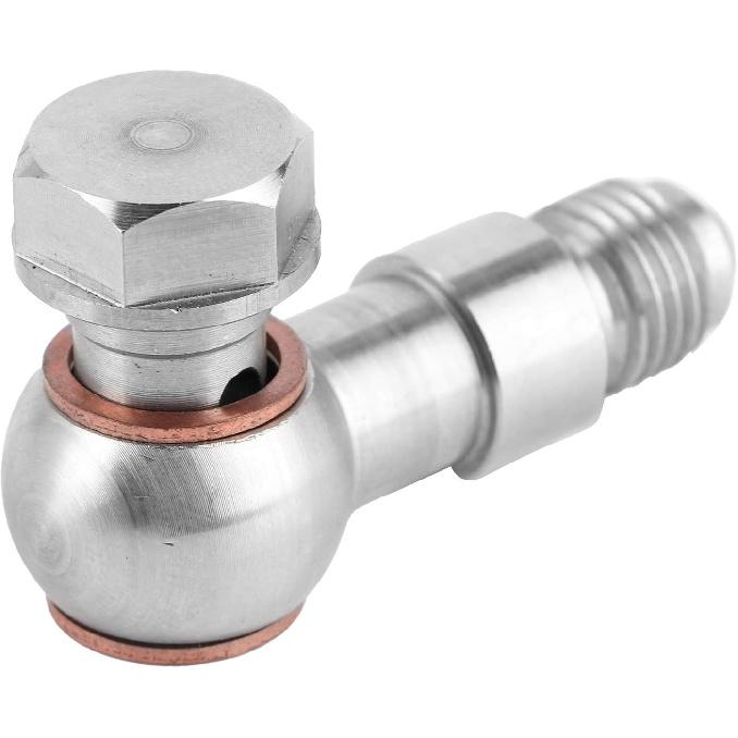 M11x1.0 to 4AN Turbo Oil Feed 1.0mm Restrictor Mild Steel Fitting for GT2871 GT3071R
M11x1.0 to 4AN Turbo Oil Feed 1.0mm Restrictor Mild Steel Fitting for GT2871 GT3071R