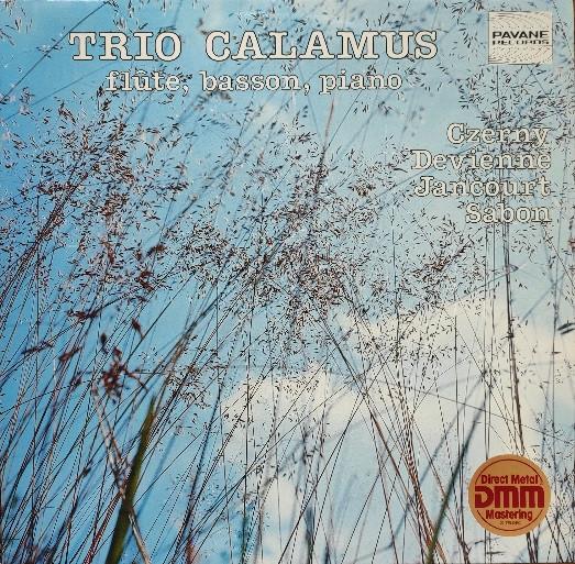 LP Record TRIO CALAMUS - Flute, Basson, Piano ADW7176 PAVANE 1985 Belgium Classical Used
LP Record TRIO CALAMUS - Flute, Basson, Piano ADW7176 PAVANE 1985 Belgium Classical Used