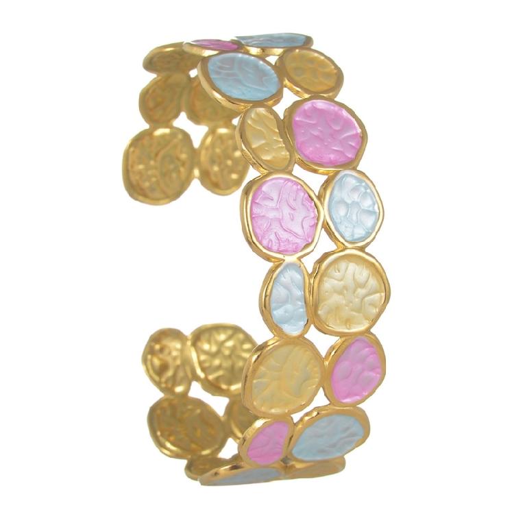Flexible Opening Bangle Handmade Oil Drip Pattern Bracelet Lightweight Comfort Fit Wristband For Women And Teens
Flexible Opening Bangle Handmade Oil Drip Pattern Bracelet Lightweight Comfort Fit Wristband For Women And Teens