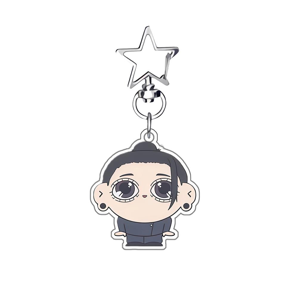 6Cm Anime Q-Version Acrylic Keychain for Jjk Yuji Itadori Satoru Gojo Big Head Keychain Anime Peripheral Gift Bag Accessory -3 PCS
6Cm Anime Q-Version Acrylic Keychain for Jjk Yuji Itadori Satoru Gojo Big Head Keychain Anime Peripheral Gift Bag Accessory -3 PCS