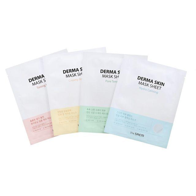 The Saem - Derma Skin Mask Sheet - 4 Types Creamy Barrier
The Saem - Derma Skin Mask Sheet - 4 Types Creamy Barrier
