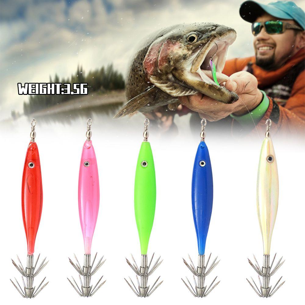 5PCS Simulation Jigs Luminous Wood Shrimp Lures Fishing Tackle Octopus Bait Squid Hook
5PCS Simulation Jigs Luminous Wood Shrimp Lures Fishing Tackle Octopus Bait Squid Hook