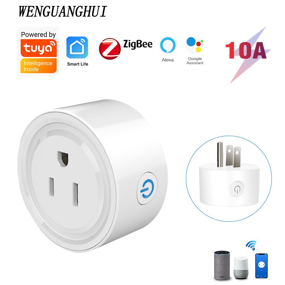 Tuya ZigBee Smart Socket with Alexa & Mobile App Control, US Standard, No USB WiFi US 10A
Tuya ZigBee Smart Socket with Alexa & Mobile App Control, US Standard, No USB WiFi US 10A