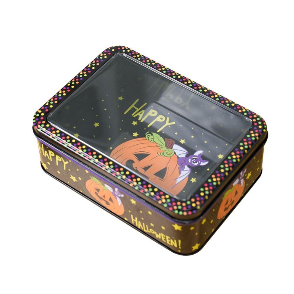 Delicate Portable Halloween Candy Box Waterproof High-capacity Halloween Gift Box Iron Dustproof Storage Box Photographic Prop чёрный
Delicate Portable Halloween Candy Box Waterproof High-capacity Halloween Gift Box Iron Dustproof Storage Box Photographic Prop чёрный
