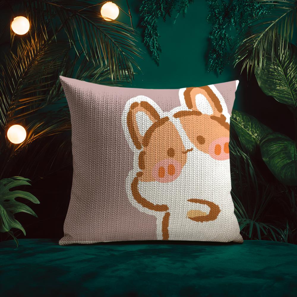 Cute Surprise Animals In The Twelve Zodiac Signs Cushion Cover Silky elegant Comfort Sofa Bed Invisible zipper Beach pillowcase 30X30cm
Cute Surprise Animals In The Twelve Zodiac Signs Cushion Cover Silky elegant Comfort Sofa Bed Invisible zipper Beach pillowcase 30X30cm