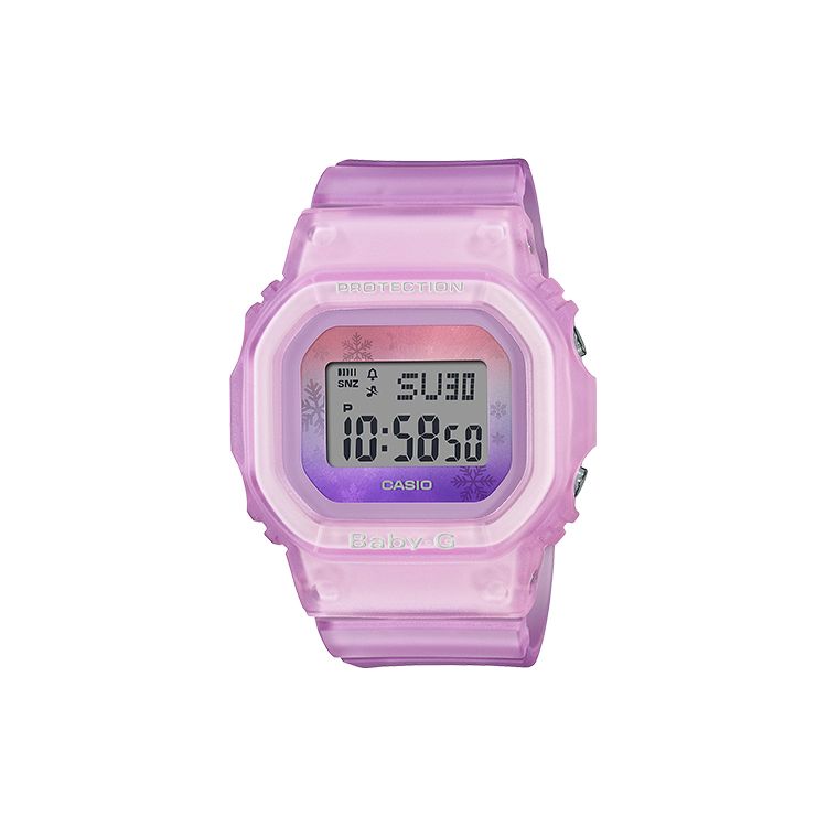 Casio Baby-G BGD-560 Series Gradient Color Sports Stopwatch Timer Calendar Waterproof Shockproof Quartz Movement Resin Strap BGD-560WL-4JF Pink Strap
Casio Baby-G BGD-560 Series Gradient Color Sports Stopwatch Timer Calendar Waterproof Shockproof Quartz Movement Resin Strap BGD-560WL-4JF Pink Strap