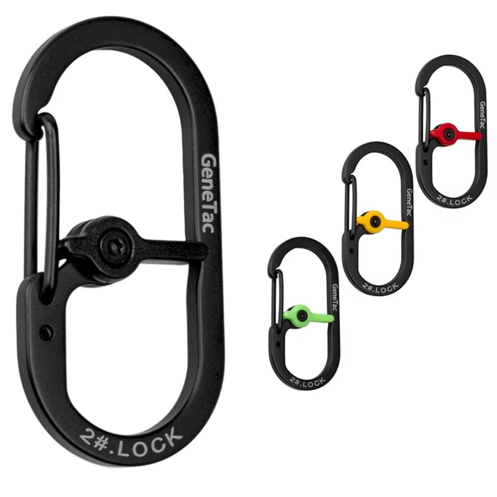 Lockable Keychain Camping Carabiner Multifunctional Outdoor Sports Buckle Rock Climbing Style 3
Lockable Keychain Camping Carabiner Multifunctional Outdoor Sports Buckle Rock Climbing Style 3