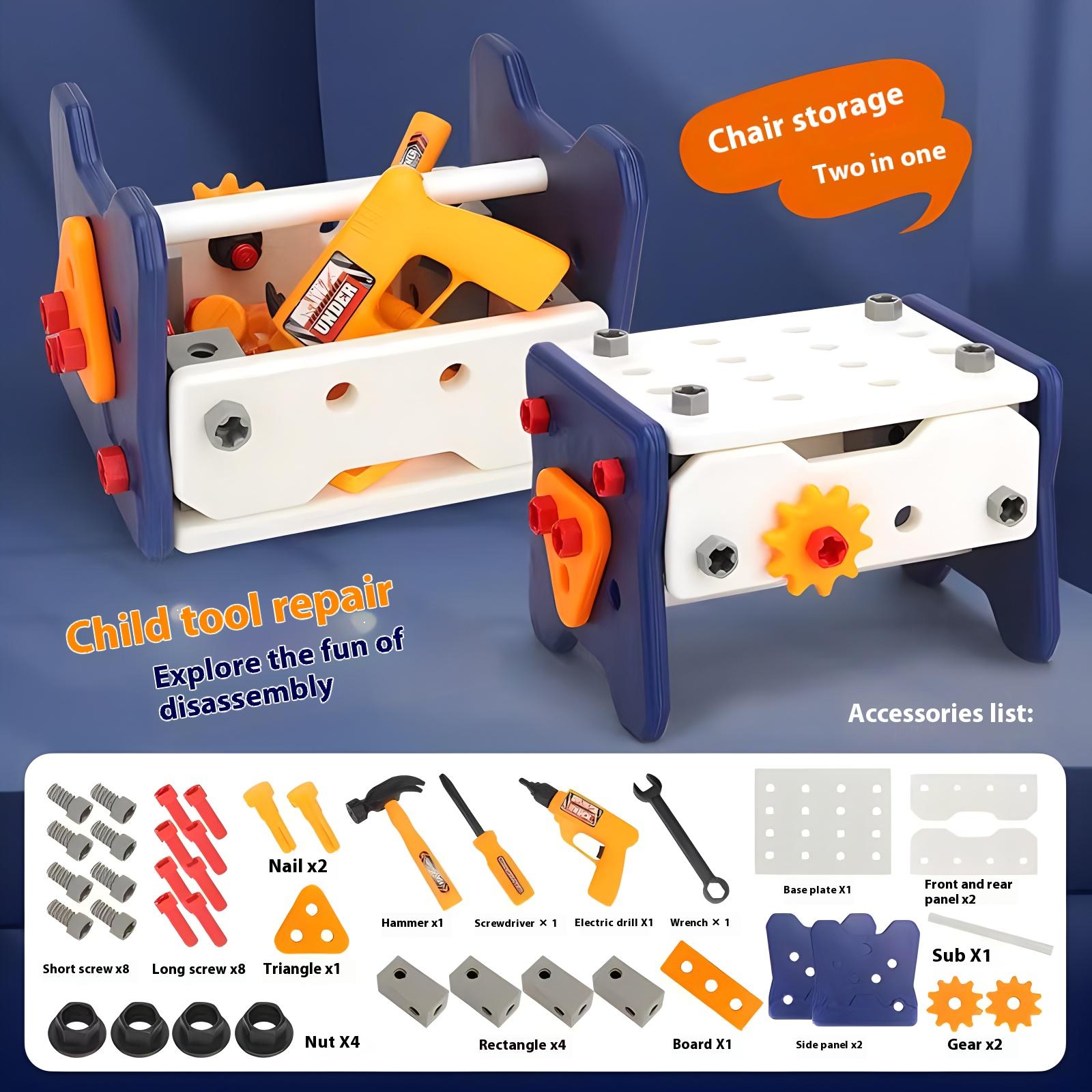 Инструмент для технического обслуживания моделирования Ящик для ремонта электродрели Взаимодействие родителей и детей Детские электрические игрушки Набор для подарка на день рождения
Инструмент для технического обслуживания моделирования Ящик для ремонта электродрели Взаимодействие родителей и детей Детские электрические игрушки Набор для подарка на день рождения