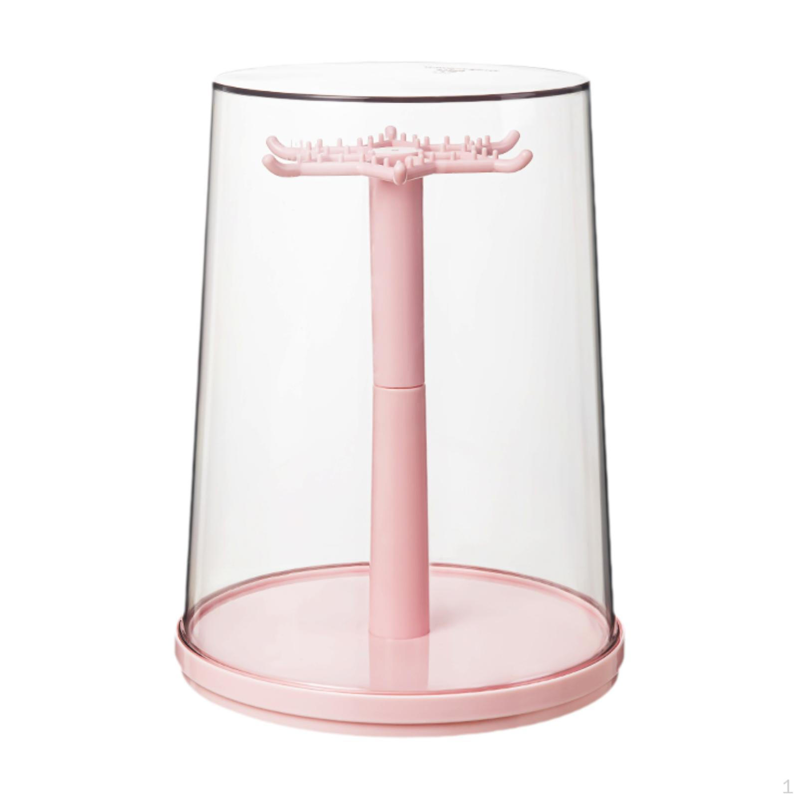 Витрина для фигурок Подставка для кукол Вращающаяся на 360° столешница Универсальная вешалка для ожерелий Хранение кукол розовый
Витрина для фигурок Подставка для кукол Вращающаяся на 360° столешница Универсальная вешалка для ожерелий Хранение кукол розовый