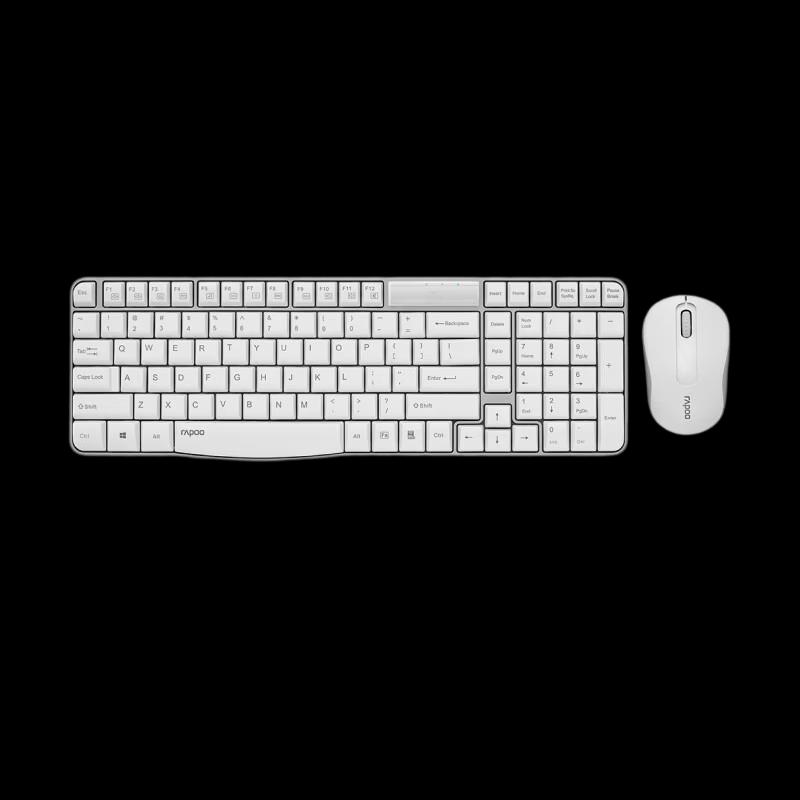 Rapoo X1800S Wireless Keyboard and Mouse Combo
Rapoo X1800S Wireless Keyboard and Mouse Combo