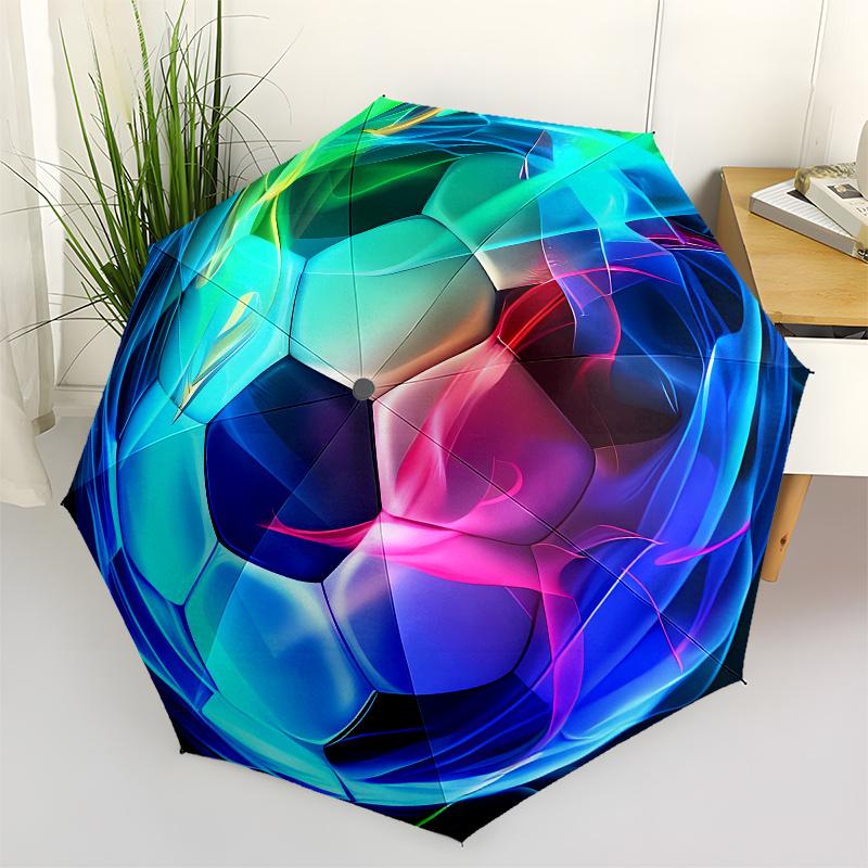 Soccer Ball Abstract Art themed Eight rib Automatic Folding Umbrella Is Suitable for Both Men and Women, Making It A Perfect Christmas and V
Soccer Ball Abstract Art themed Eight rib Automatic Folding Umbrella Is Suitable for Both Men and Women, Making It A Perfect Christmas and V