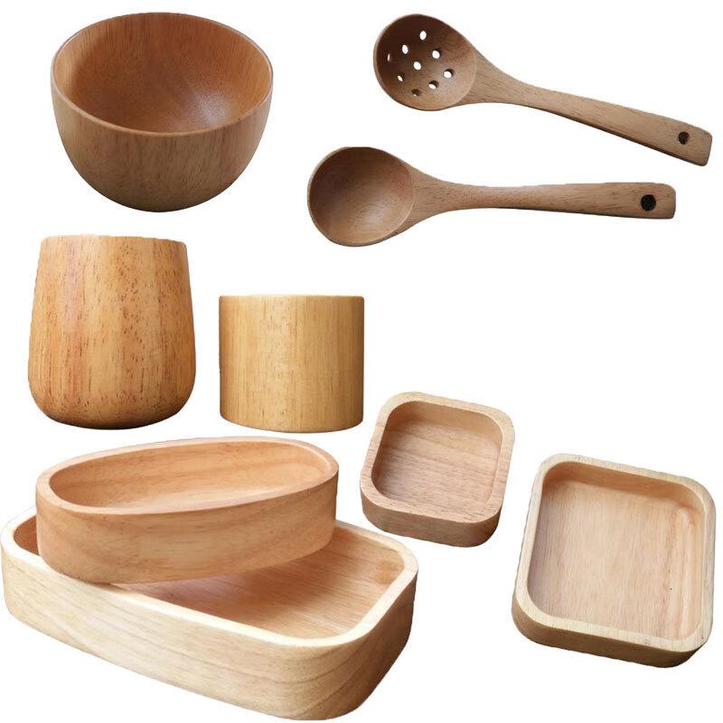 ZISIZ 9-Piece Rubberwood Wooden Bowl Set
ZISIZ 9-Piece Rubberwood Wooden Bowl Set