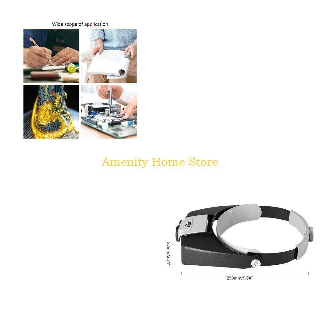 F26C 1.5X 3X 8.5X 10X LoupesLED Head-Mounted Magnifying Glass with LED Light MagnifiersJewelry Watch Repair Watchmaker Lenses CN
F26C 1.5X 3X 8.5X 10X LoupesLED Head-Mounted Magnifying Glass with LED Light MagnifiersJewelry Watch Repair Watchmaker Lenses CN