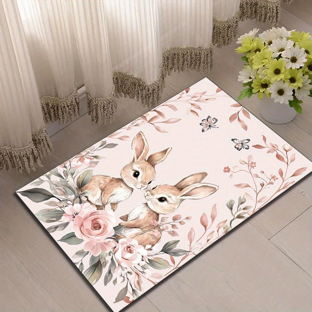 VIKAMA Pink Rabbit Printed Carpet Bedroom Living Room Decoration Carpet Easter Decoration Carpet Home Decoration 40x60cm
VIKAMA Pink Rabbit Printed Carpet Bedroom Living Room Decoration Carpet Easter Decoration Carpet Home Decoration 40x60cm