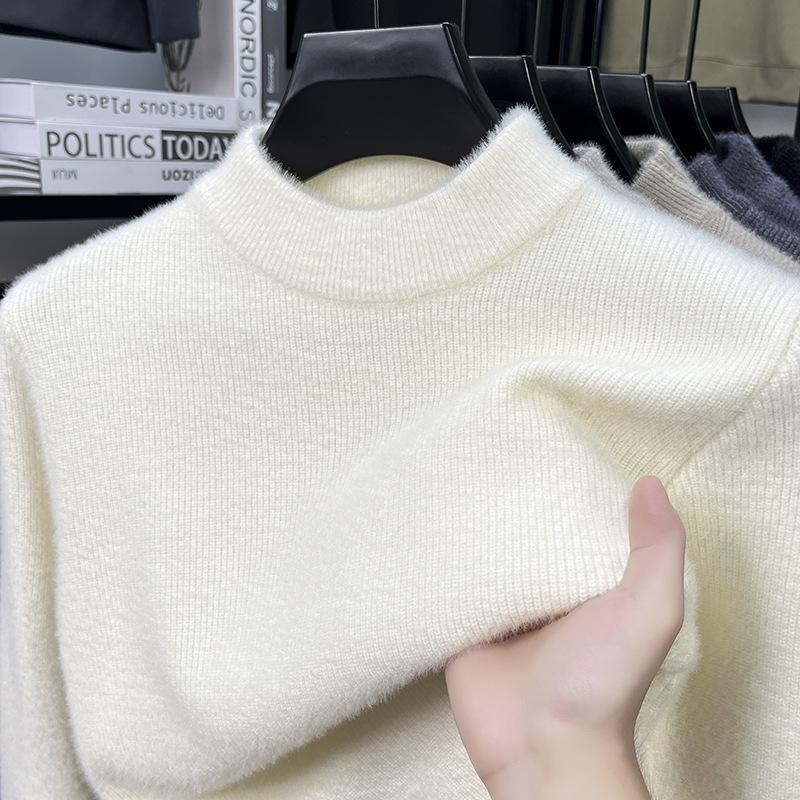 Men s Premium Thick Knit Half-High Collar Sweater - Solid Color Autumn/Winter Top Medium бежевий
Men s Premium Thick Knit Half-High Collar Sweater - Solid Color Autumn/Winter Top Medium бежевий