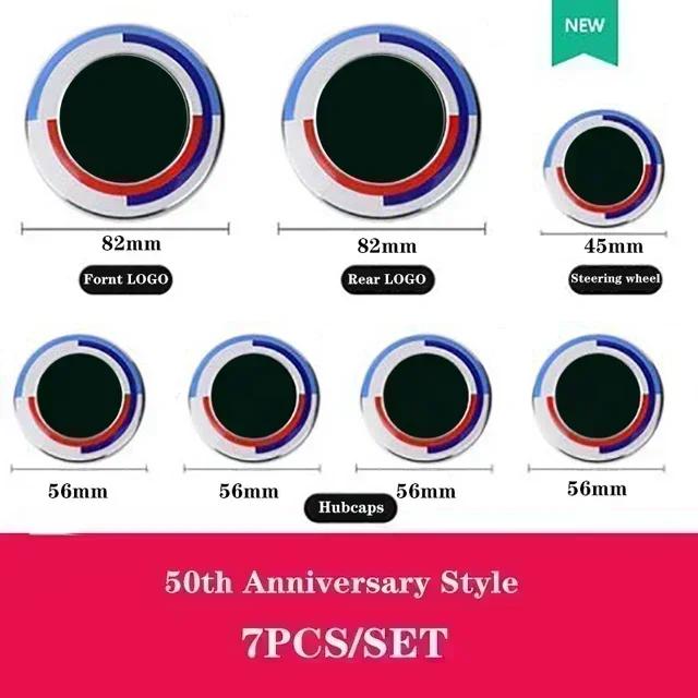 2025New 7Pcs/lot Car 50th Anniversary Logo For BMW G30 G31 G38 G11G12 G20 G28 F10 F48 F49 G01 F20 F21 F22 Wheel Rim Decoration C
2025New 7Pcs/lot Car 50th Anniversary Logo For BMW G30 G31 G38 G11G12 G20 G28 F10 F48 F49 G01 F20 F21 F22 Wheel Rim Decoration C