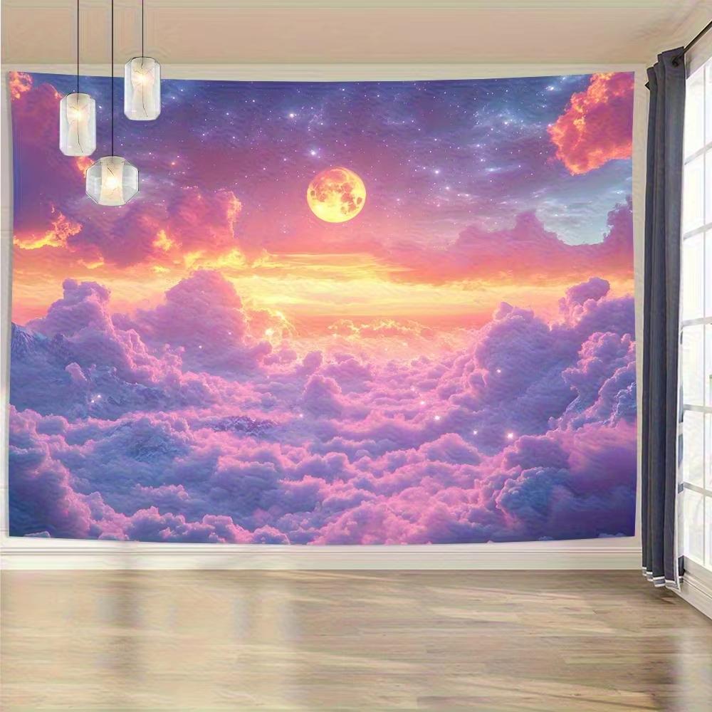 VIKAMA Dream Starry Sky Gradient Tapestry Pink Purple Orange Yellow Galaxy Stars Bedroom Bedside Living Room Decoration 74x94cm(29x37in)
VIKAMA Dream Starry Sky Gradient Tapestry Pink Purple Orange Yellow Galaxy Stars Bedroom Bedside Living Room Decoration 74x94cm(29x37in)