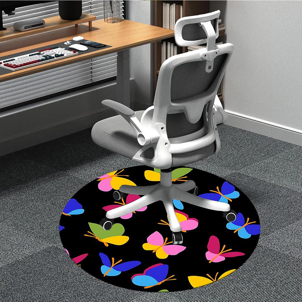 1pc Butterfly PatternChair Carpet for Office, Indoor Non-Slip Washable Polyester Fiber Carpet, Mat For Office, Machine Washable 80cm
1pc Butterfly PatternChair Carpet for Office, Indoor Non-Slip Washable Polyester Fiber Carpet, Mat For Office, Machine Washable 80cm