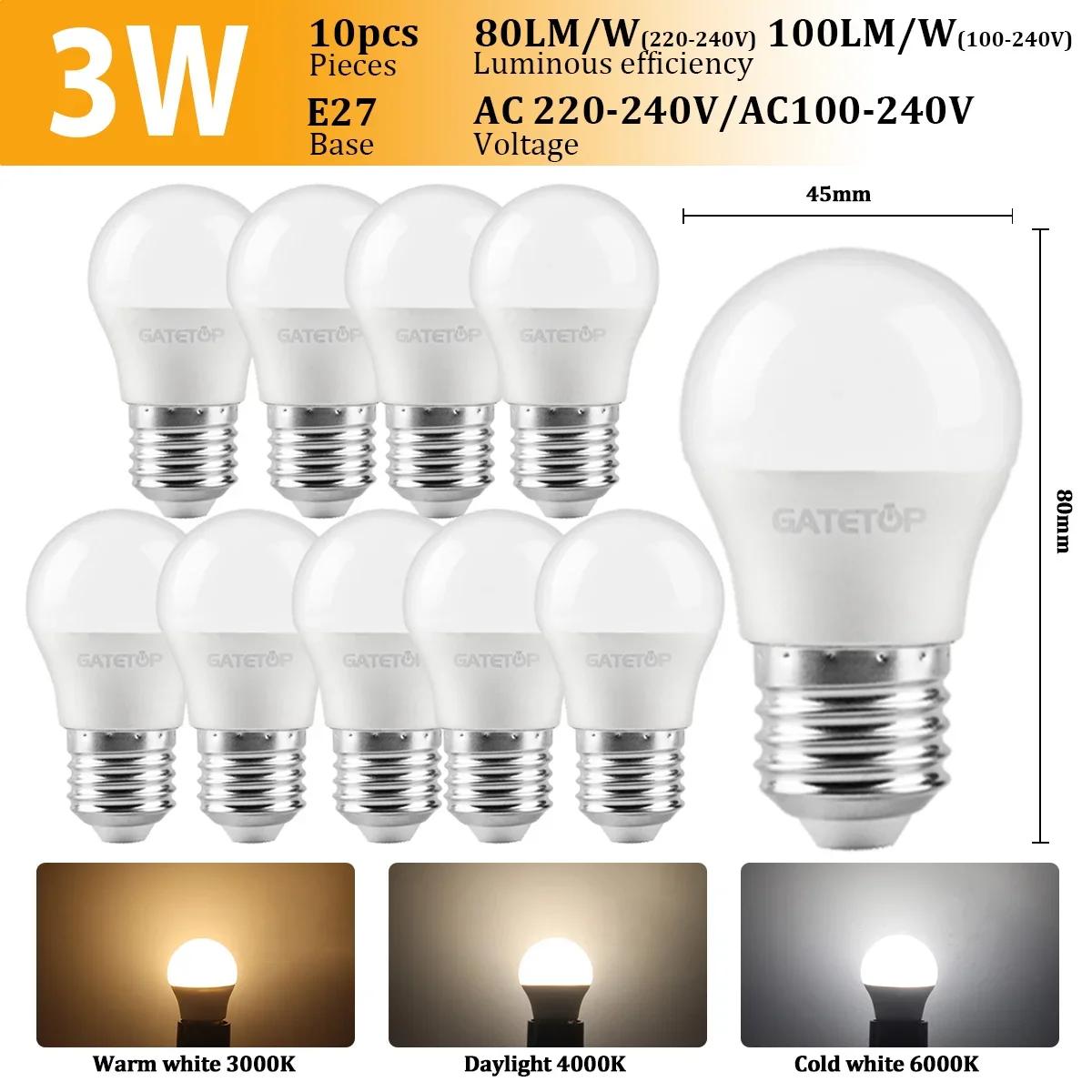 10Pcs LED Bulb Lamp C37 3W AC220V 110V Energy Saving Light Warm Cold White 3000K 4000K No Flicker for Home Derec Bedroom Lights 3w&Cold White 6000K&AC220-240V
10Pcs LED Bulb Lamp C37 3W AC220V 110V Energy Saving Light Warm Cold White 3000K 4000K No Flicker for Home Derec Bedroom Lights 3w&Cold White 6000K&AC220-240V