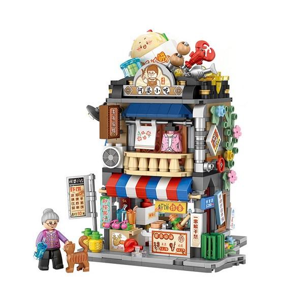 LOZ Mini Block Nano Block Mini Street Series, 01. Бабушкина закусочная, популярные корейские игрушки
LOZ Mini Block Nano Block Mini Street Series, 01. Бабушкина закусочная, популярные корейские игрушки