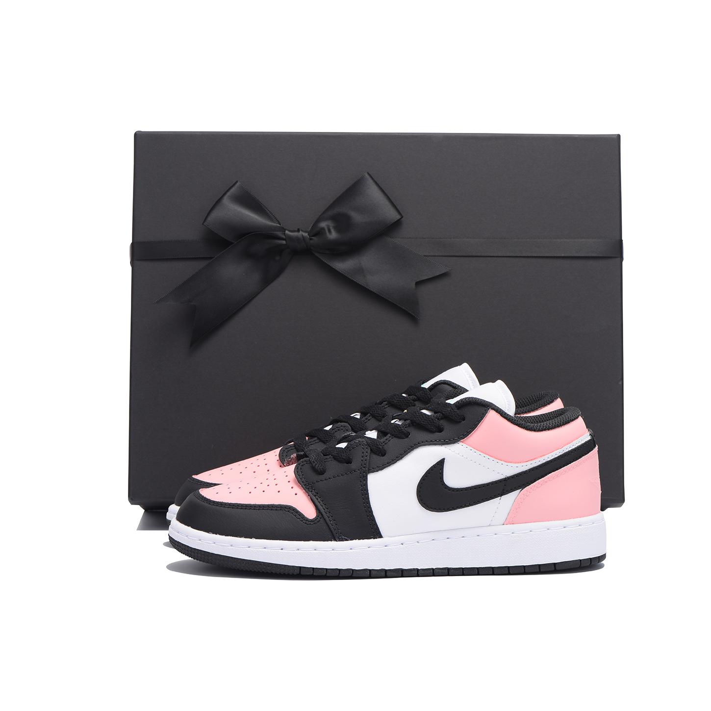 Jordan Air Jordan 1 Chestnut Anti-Slip Wear-Resistant Low-Top Vintage Basketball Shoes GS Black Pink 553560-131(Team59-SBOX) 38
Jordan Air Jordan 1 Chestnut Anti-Slip Wear-Resistant Low-Top Vintage Basketball Shoes GS Black Pink 553560-131(Team59-SBOX) 38