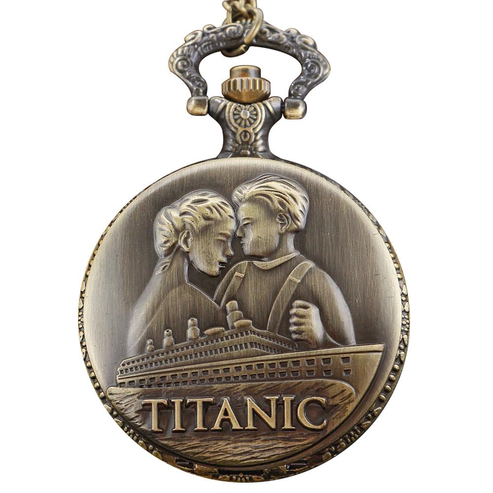 Bronze Classic Titanic Couple Love Couple Versatile Quartz Pocket Watch Retro Fashion Necklace Pendant Student Festival Gift
Bronze Classic Titanic Couple Love Couple Versatile Quartz Pocket Watch Retro Fashion Necklace Pendant Student Festival Gift