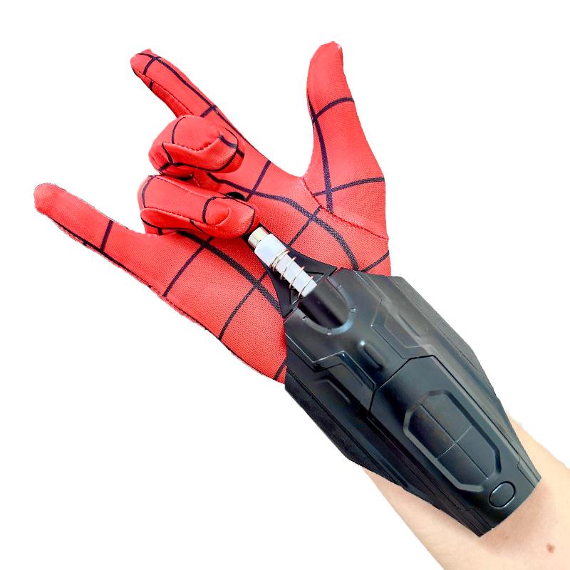 Игрушка Человек-паук Шелковый пускатель: Перчатки с автоматической втяжкой для детей
Игрушка Человек-паук Шелковый пускатель: Перчатки с автоматической втяжкой для детей