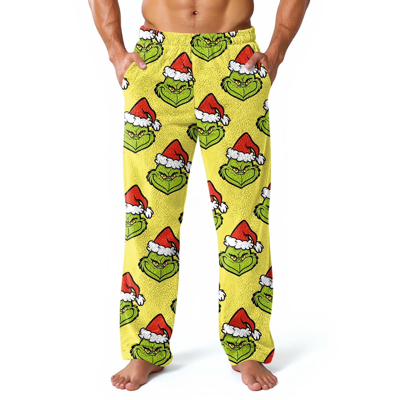Мужские домашние брюки с принтом по всей поверхности, пижамные брюки для сна, длинные брюки, пижамные брюки XL жёлтый
Мужские домашние брюки с принтом по всей поверхности, пижамные брюки для сна, длинные брюки, пижамные брюки XL жёлтый