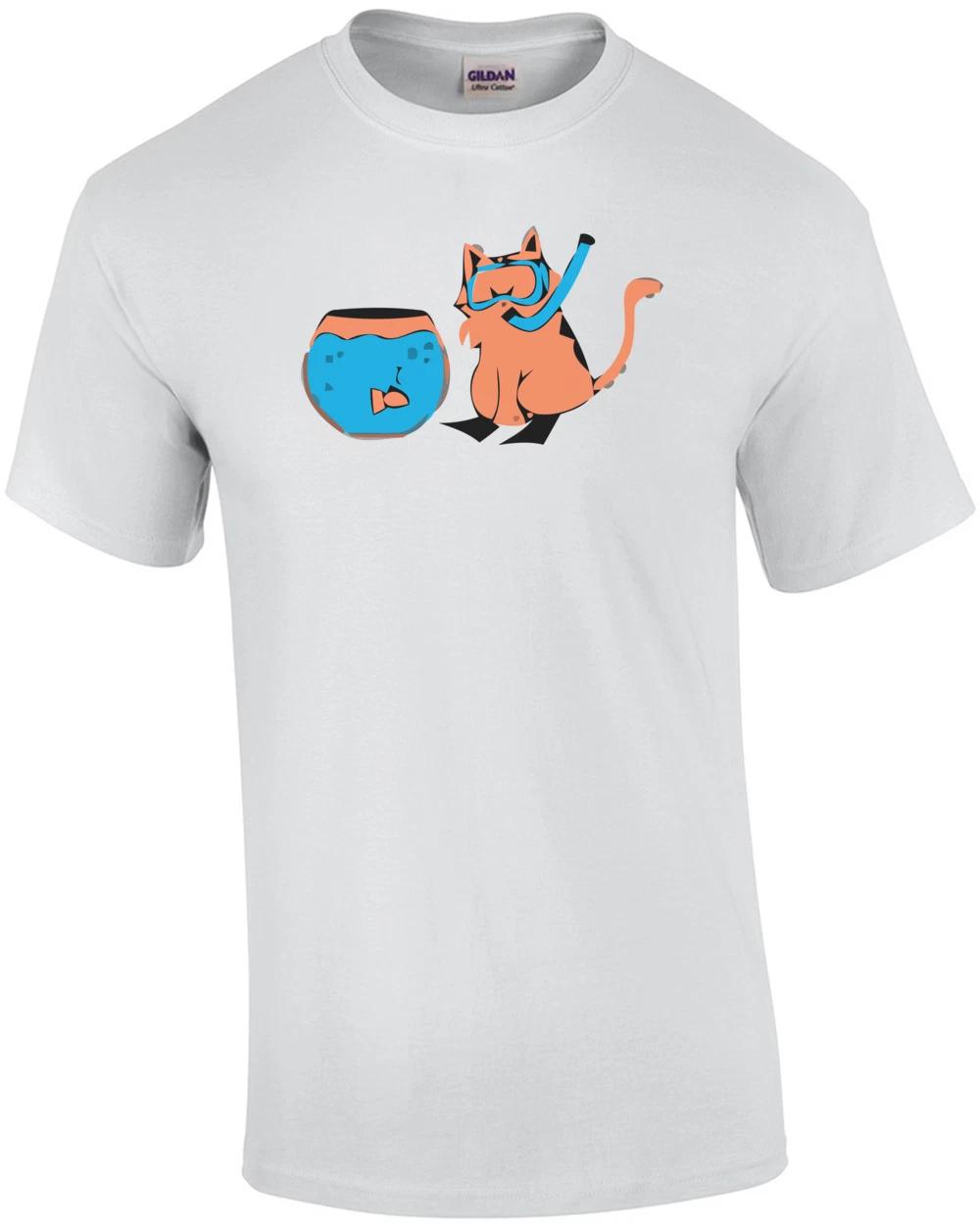 Cat Snorkel Funny Shirt S
Cat Snorkel Funny Shirt S