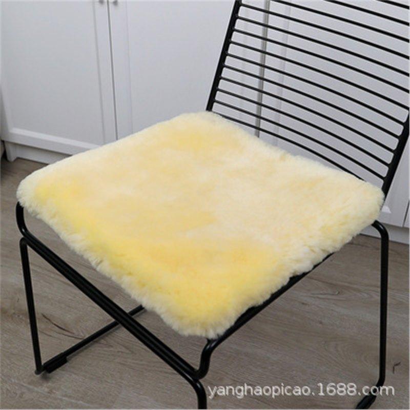 Sheep Shearling Wool Chair Seat Cushion - Short Hair, Square, Coffee/Dining Chair Accessory 40x40cm
Sheep Shearling Wool Chair Seat Cushion - Short Hair, Square, Coffee/Dining Chair Accessory 40x40cm