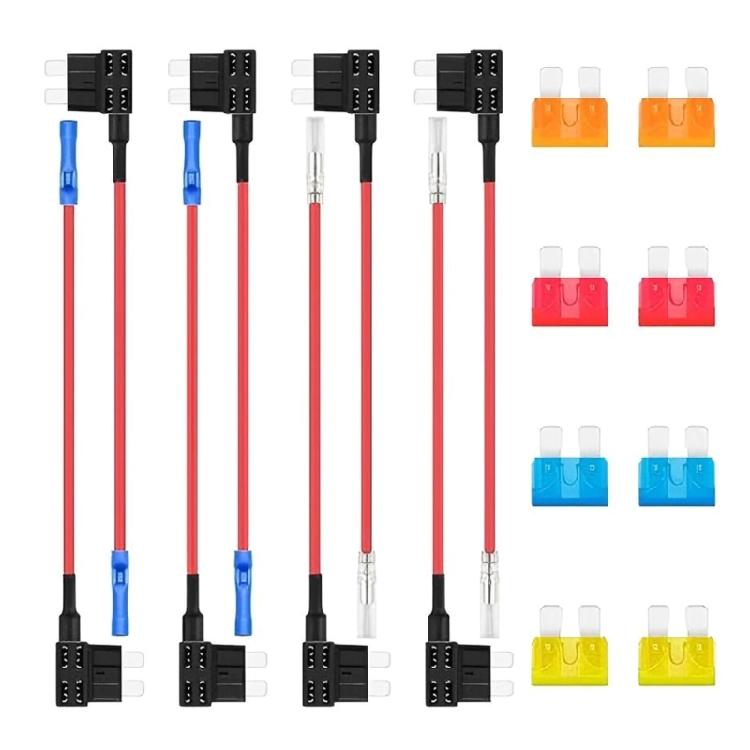 Automotive Fuses Adapter Kit with Standard Blade Fuses Suitable for Enhances Vehicle Safety Secure Electrical Connection
Automotive Fuses Adapter Kit with Standard Blade Fuses Suitable for Enhances Vehicle Safety Secure Electrical Connection