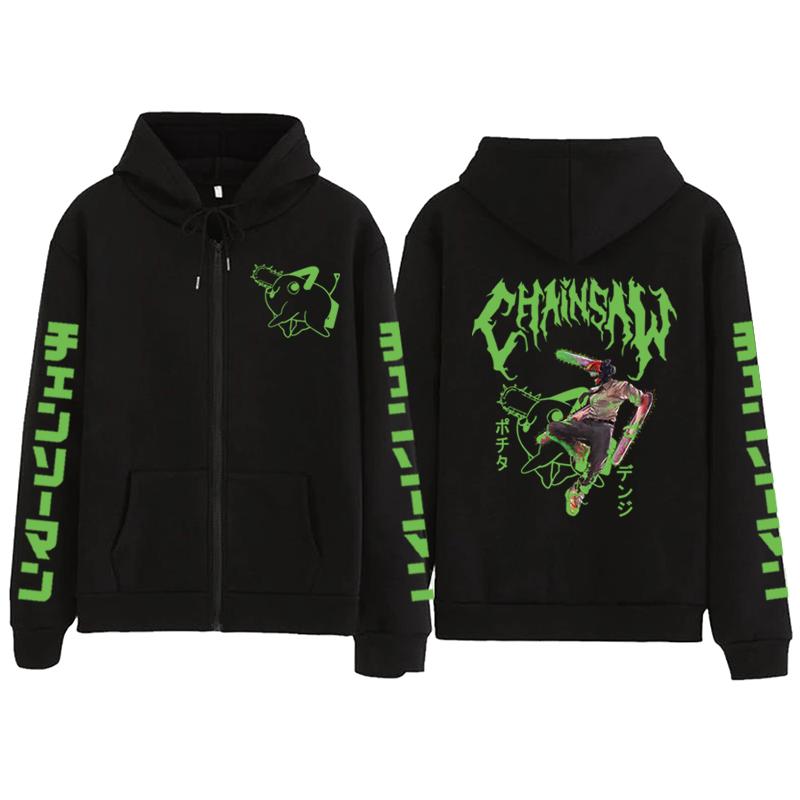 Мужская/женская бензопила, пальто на молнии с аниме принтом, толстовки с капюшоном из японского аниме Friend Harajuku Pochita Denji, осенне-зимняя толстовка с длинным рукавом XL чёрный
Мужская/женская бензопила, пальто на молнии с аниме принтом, толстовки с капюшоном из японского аниме Friend Harajuku Pochita Denji, осенне-зимняя толстовка с длинным рукавом XL чёрный