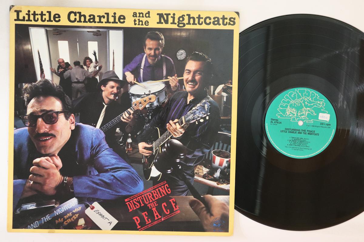 LP Record LITTLE CHARLIE THE NIGHTCATS Disturbing The Peace AL4761 ALLIGATOR 1988 UK Rock Used
LP Record LITTLE CHARLIE THE NIGHTCATS Disturbing The Peace AL4761 ALLIGATOR 1988 UK Rock Used
