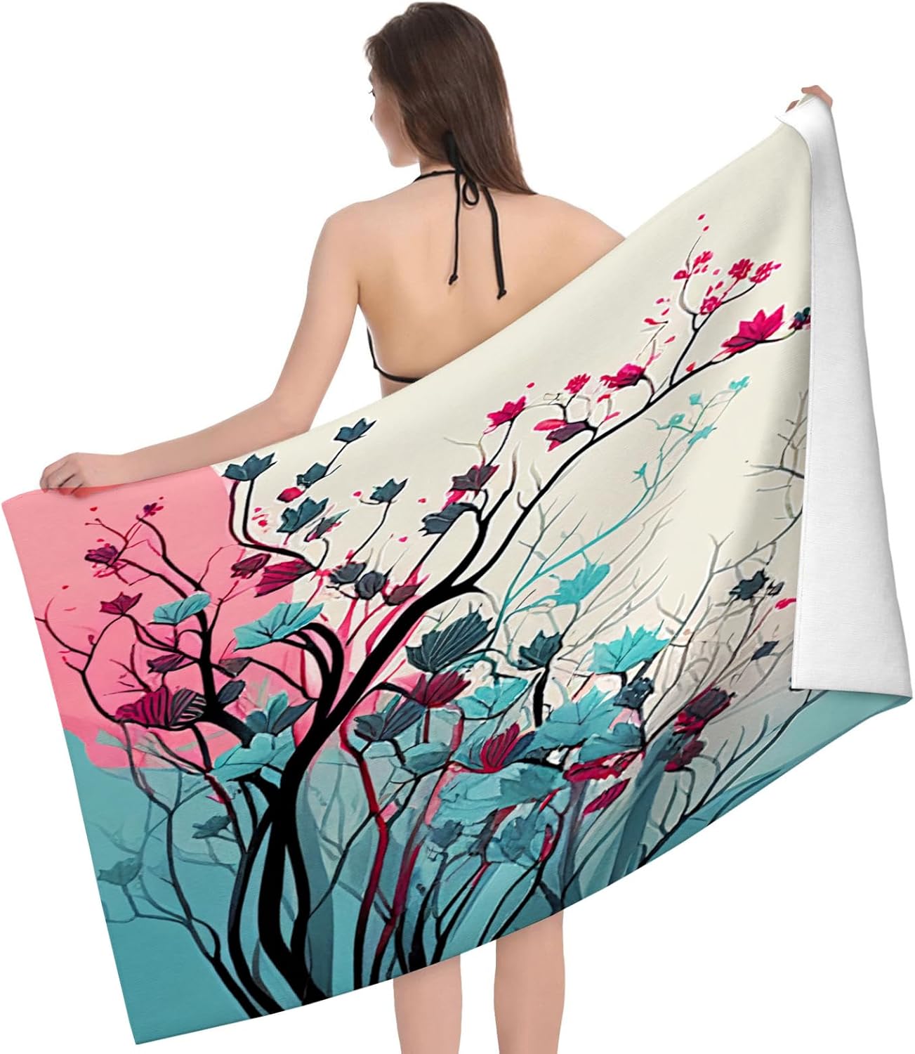 Purple Flowers on Purple Background Pattern Beach Towel for Adults,Large Sand Free Quick Dry Beach Pool Towel,Lightweight W40*H60(CM)
Purple Flowers on Purple Background Pattern Beach Towel for Adults,Large Sand Free Quick Dry Beach Pool Towel,Lightweight W40*H60(CM)