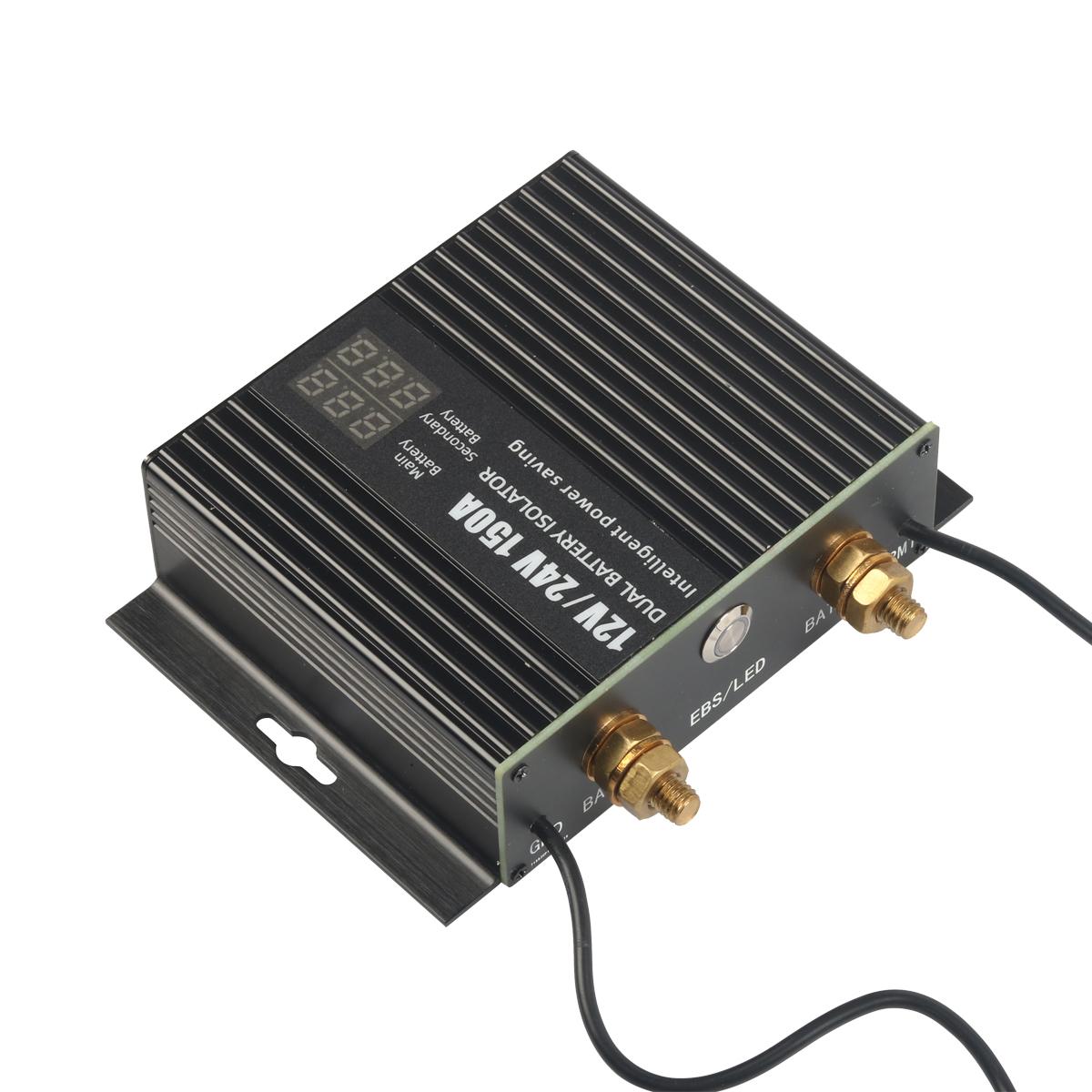 A8678 150A/12V Dual Battery Smart Isolator for Universal Caravan RV Off-Road Vehicle Sensitive Relay Type A
A8678 150A/12V Dual Battery Smart Isolator for Universal Caravan RV Off-Road Vehicle Sensitive Relay Type A
