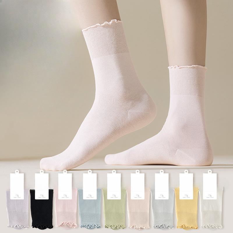 Female Spring and Summer Sweat Absorption Breathable Boneless Pile Socks 1 pair жовтий
Female Spring and Summer Sweat Absorption Breathable Boneless Pile Socks 1 pair жовтий