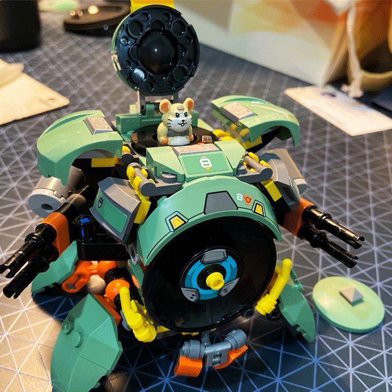 Строительные блоки Overwatch Hamster Destruction Ball Mech Multi shape Boy Puzzle Сборка игрушки Подарок Рождественский подарок Праздничные поздравления
Строительные блоки Overwatch Hamster Destruction Ball Mech Multi shape Boy Puzzle Сборка игрушки Подарок Рождественский подарок Праздничные поздравления