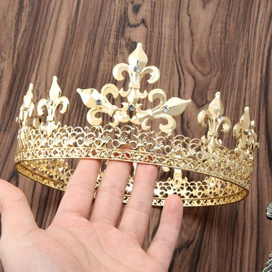 Чоловічий головний убір унісекс із металевою короною – одяг для виступу чи костюм
Чоловічий головний убір унісекс із металевою короною – одяг для виступу чи костюм